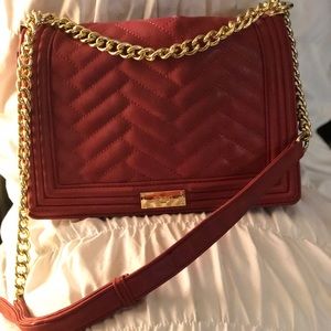 BCBG red shoulder bag